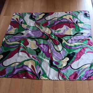 Dennis by Dennis Basso 36 inch square mod print scarf
